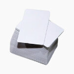 Cartão branco de PVC Importado - 0,75mm